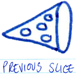 previous slice