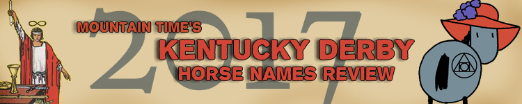 I think by now the Kentucky Derby is more a Mountain Time thing than a racing thing, but maybe that's just my perspective.