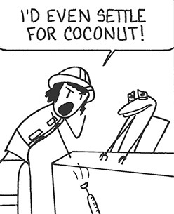 even coconut