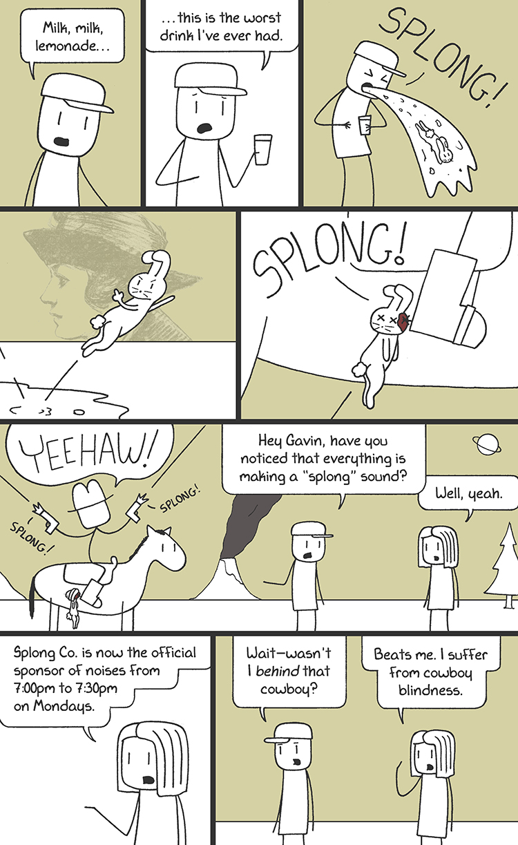 Does he actual *suffer* from it, though?