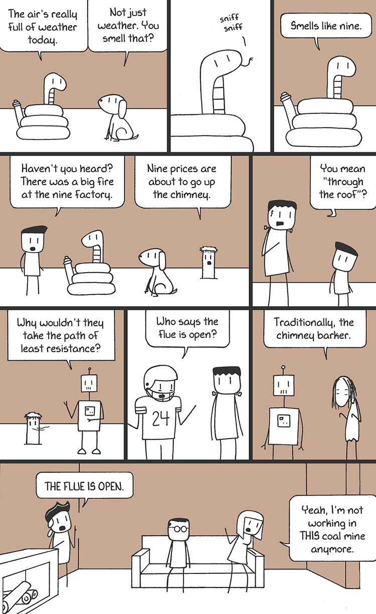 It is possible to spend a lot of time drawing couch lines and still have them look wonky. That is not a weakness; that is life.
